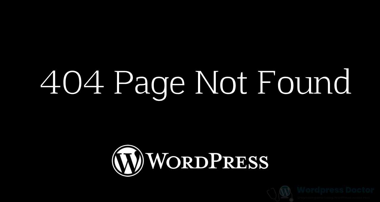 custom 404 page on WordPress